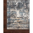 thumbnail image 3 of Loloi Maeve Collection MAE-03 Slate / Apricot, Abstract Area Rug 18" x 18" Sample Swatch, 3 of 3
