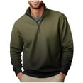 thumbnail image 1 of Blusa y camisa de manga larga con cuello alto para hombre, ropa deportiva para el hogar, pijamas, camiseta de color liso, blusa deportiva de poliéster para hombre, 1 of 4