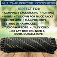 thumbnail image 3 of Typhon East Polypropylene Braided Nylon Rope (3/8? Thick x 100ft Long) | Heavy Duty UV and Mildew Resistant Paracord | High Strength Utility Cord for Flag Pole, Tie Down, Camping, Clothes Line &, 3 of 3