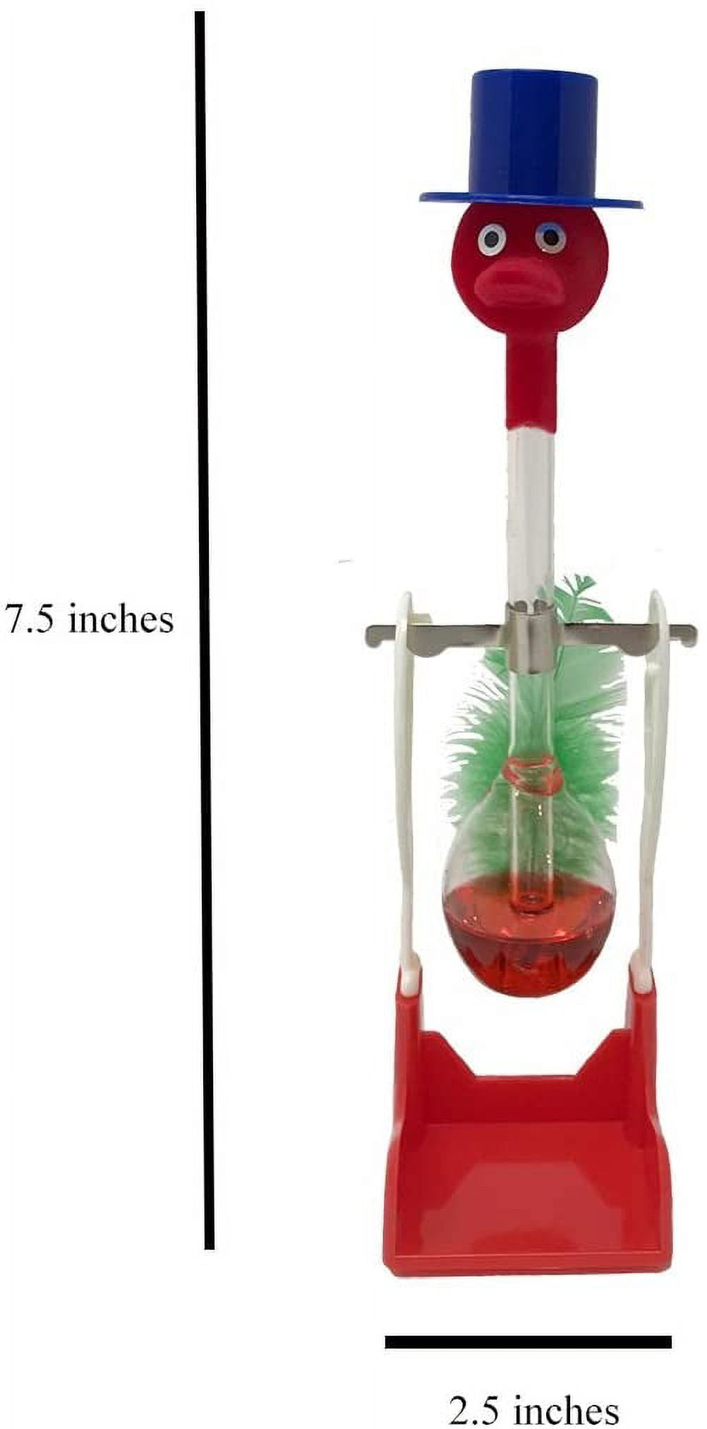 Drinking Bird Perpetual Motion (2 Pack) The Original Vintage Retro Magic Sippy Dipping Bird A Science Wonder Wholesale Bulk Set of 2-The Incredible Bird That Drinks Water