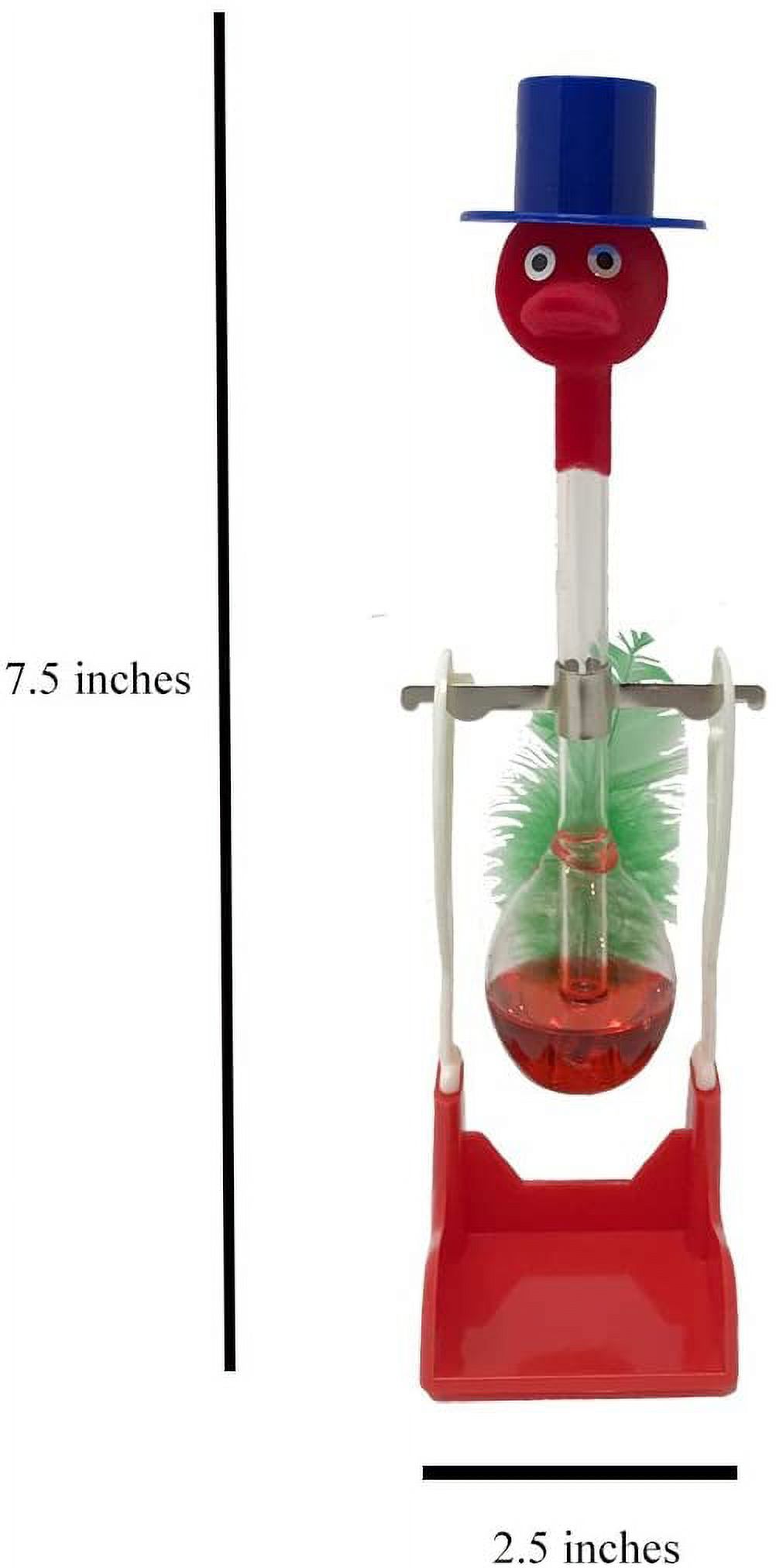 Drinking Bird Perpetual Motion (2 Pack) The Original Vintage Retro Magic Sippy Dipping Bird A Science Wonder Wholesale Bulk Set of 2-The Incredible Bird That Drinks Water - image 4 of 6