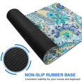 thumbnail image 6 of Long Mouse Pads for Desk,Blue Paisley and Floral Pattern Desk Mats on Top Of Desks, Desk Mouse Pad Extra Large with 3mm Non-Slip Base and Stitched Edge for Gaming,Office,Work,Home 47.3"x23.6", 6 of 6