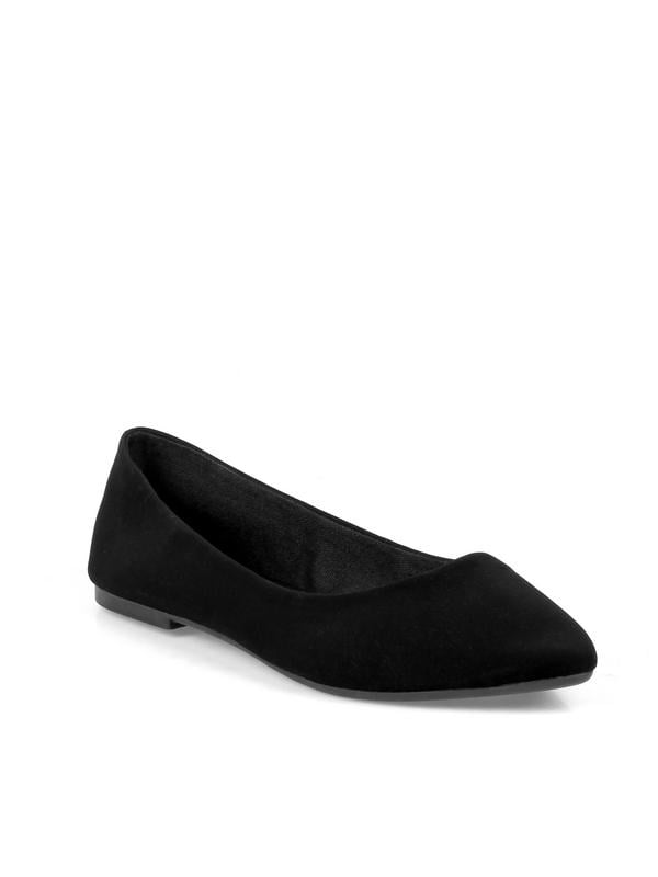 CR Slip on Women's Flats in Black