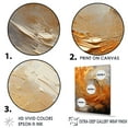 thumbnail image 3 of Designart "Desert Mirage Spiral In Gold And Orange" Abstract Spirals Wall Art Prints, 3 of 7