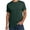 Athletic Dark Green, variant on Essential-T Short Sleeve Cotton T-Shirt for Adult, Athletic Cardinal, S