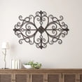 thumbnail image 6 of Sintosin Metal Art Wall Decor 36" x 24", Rustic Wrought Iron Scroll Wall Art for Bedroom, Living Room, Entryway & Farmhouse Home Decor, 6 of 10