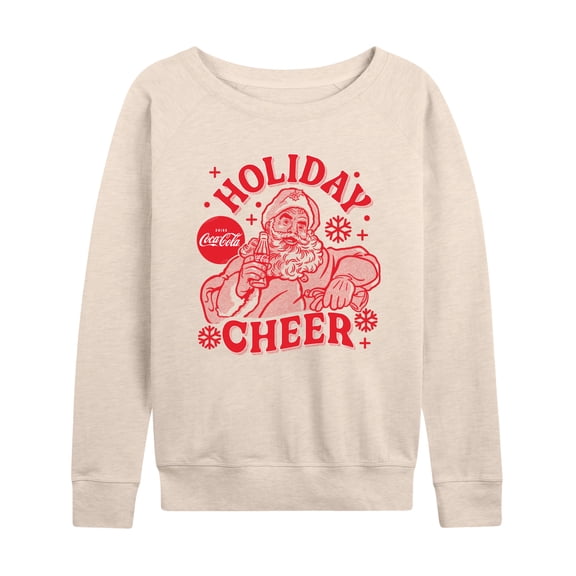 Coca-Cola - Holiday Cheer - Women's French Terry Long Sleeve Pullover