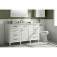 thumbnail image 2 of Legion Furniture 60" MDF/Veneer Wood Single Sink Vanity Cabinet - White, 2 of 11