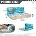 thumbnail image 7 of Uorisanigo RV Dinette Cushions Beach Shell Sea Turtle Camper Seat Cushion Slipcovers Washable Sofas Loveseat Sofa Chair Cover and Cushion Covers for Couches, Camper Accessories, 7 of 7