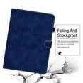 thumbnail image 4 of Dteck Case For Apple iPad Pro 11" 2nd Generation (2020 Released) 11 inch,Magnetic Leather Wallet Card Holder Smart Case Folio Stand Protective Automatic wake/sleep Cover ,Blue, 4 of 6