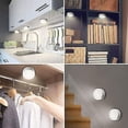 thumbnail image 3 of Luces LED para gabinete con control remoto, luces para gabinete, 3 piezas de luces para gabinete, luces LED de noche, luces para gabinete, luces LED para gabinete para dormitorio, armario, W, 3 of 5