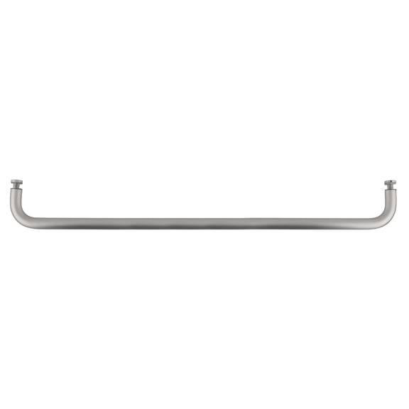 CRL BMNW27SC Satin Chrome 27" BM Series Single-Sided Towel Bar Without Metal Washers