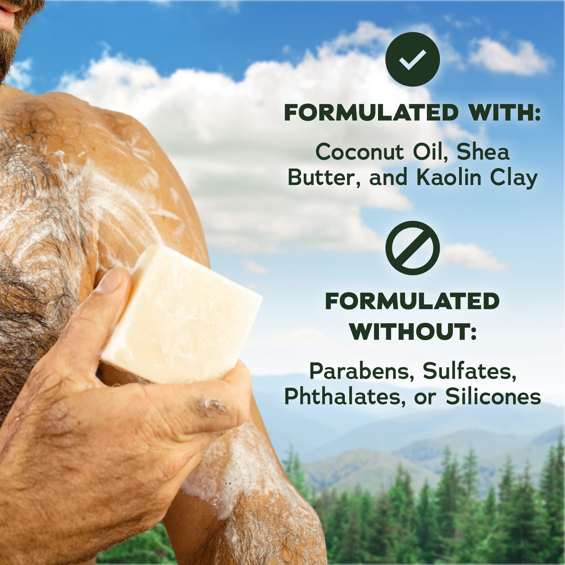 Dr. Squatch Mens Bar Soap, Natural Bar Soap for Men, Cosmic Captain, 5 Oz
