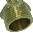 thumbnail image 4 of Guarnición De Cobre Llena Espesada Del Conector De La De Jardín 3/4 Pulgadas De La Masculina De Cobre Amarillo Que Para La Repa DN20 x 10mm Yotijar Conector de manguera neumática, 4 of 7