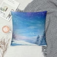 thumbnail image 2 of Creowell  Night Sky Throw Pillow Cover,Decorative Square Accent Pillow Case, 2 of 5