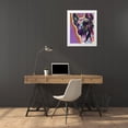 thumbnail image 3 of Dean Russo Collection 26x32 White Modern Wood Framed Museum Art Print Titled - Malinois, 3 of 4