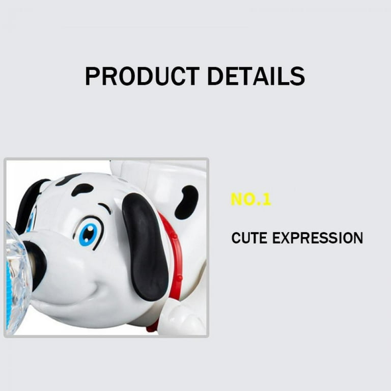 Robot Dog for Kid, Wireless Puppy Interactive Smart Toy, Educational  Electronic Robotic Pet Dog That Walk, Bark, Sing, Dance for Kids Boys and  Girls