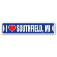 thumbnail image 1 of SignMission SSIL-Southfield Mi Street Sign - I Love Southfield, Michigan, 1 of 1
