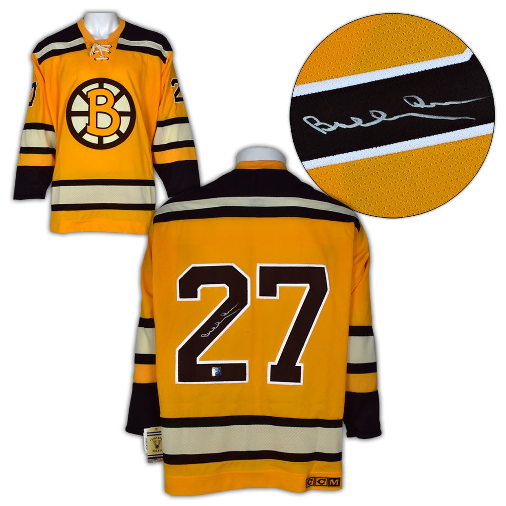 Bobby Orr Signed Boston Bruins Black Fanatics Vintage Hockey Premier Hockey  Jersey - Beckett