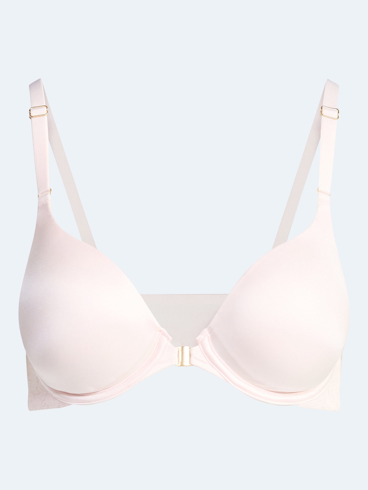 Joyspun Women's Front Close T-Shirt Bra, Sizes 34B-40DD