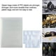thumbnail image 5 of Organizador transparente de PVC para guardar pendientes, bolsa de almacenamiento 160 bolsillo y 50 bolsas, 5 of 9