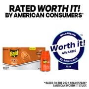 (2 pack) Raid Concentrated Deep Reach Pest Insect Killer & Roach Fogger, 1.5 fl oz, 4 Count