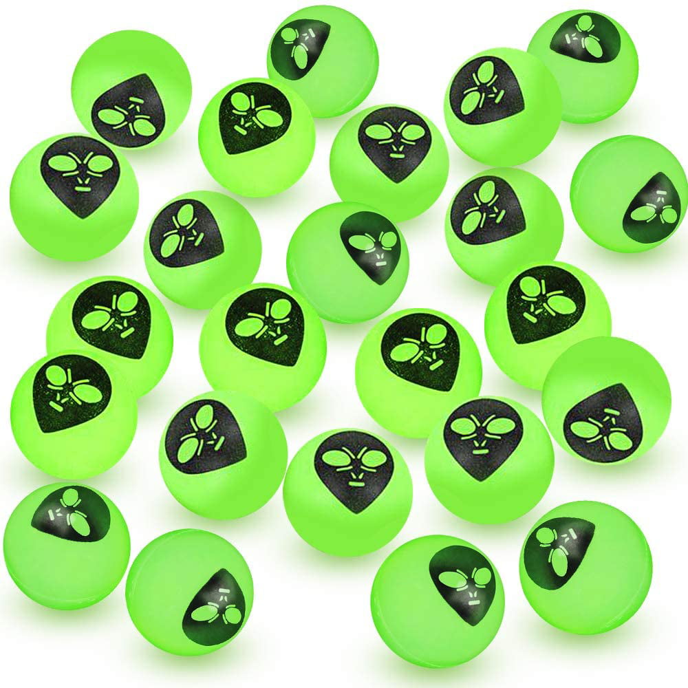 Childrens Party Favour Toys" Glow In The Dark Alien Egg Kids Party Bag Filler 