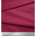 thumbnail image 2 of Soimoi Polyester Crepe Fabric Dots Dots Decor Fabric Printed Yard 42 Inch Wide, 2 of 3