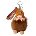 thumbnail image 3 of Llavero de peluche con colgante de mochila, regalo de cumpleaños, decorativo, creativo, lindo y adorable. Marrón, 3 of 9