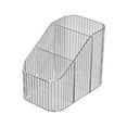 thumbnail image 4 of Acrylic Desktop Organizer, Makeup Brush Holder, Portable Storage Case, Jewelry Display Box with Grids Remote Control Holder for Desktop 3 Grids Clear, 4 of 8