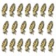 thumbnail image 4 of 20x Papeles de Envolver para Ramo de Flores Manualidades DIY Decoración Envoltorio Floral para Amarillo, 4 of 9