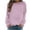 Pink, variant on Jinhomg Womens Drop Shoulder Sweatshirt 2024 Fashion Striped Crew Neck Tops Fall Casual Comfy Long Sleeve Pullovers 2024 Trendy Going Out Wear Lightning Deals Yellow S