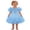 a-Sky Blue6753, variant on FINALGANG Baby Girls Solid Color Bodice Dress Puff Sleeves 3D Rose Flower Decor Tulle Skirt Princess Formal Dress For Party Daily Wear Green 12-18 Months