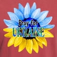 thumbnail image 3 of CafePress - Pray For Ukraine Blue And Yellow Sunflower T Shirt - Mens Comfort Colors Shirt, 3 of 5