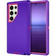 thumbnail image 1 of [PST] Samsung Galaxy S25 Ultra Hard Defender Case, Triple Layers Shockproof Heavy Duty Hard Defender Case Cover, 1 of 5