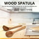 thumbnail image 3 of Vajilla de madera, juego de vajilla con soporte, pala y cuchara de madera, 5 piezas, 3 of 8
