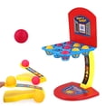 thumbnail image 1 of KAKOWELY Mini juego de baloncesto de dedo, juego de tiro de baloncesto, mesa de escritorio, juegos de baloncesto, divertido juguete deportivo para niños, 1 of 4