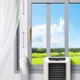thumbnail image 2 of Kit de ventilación de ventana de CA para mantener el aire fresco - Kit de ventana de CA portátil de longitud ajustable con novedoso diseño de riel deslizante, Uni, 2 of 5