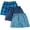 Blue, variant on Hanes Boys Underwear, 3 Pack Platinum Comfort Soft Plaid Boxers (Little Boys & Big Boys)