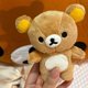 thumbnail image 3 of Kawaii Cartoon Rilakkuma Plush Doll Pendant Super Soft Couple Backpack Decoration Cute Girls Toys Christmas Gift For Girlfriend, 3 of 5
