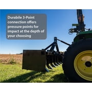 IMPACT IMPLEMENTS® Box Scraper for Category 1 Tractors