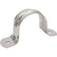 thumbnail image 5 of HSHDLDF 1.5inch Two Hole Strap U Bracket Stainless Steel Tube Strap Tension Clip Assortment Kit Heavy Duty Rigid Pipe Strap Clamp For The Inner Diameter of Water Pipe is 1.5inch 20Pcs（50mm）, 5 of 5