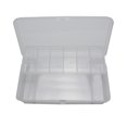 thumbnail image 3 of Caja de aparejos de pesca Cola almacenamiento compacto para señuelos de pesca transparente, 3 of 8