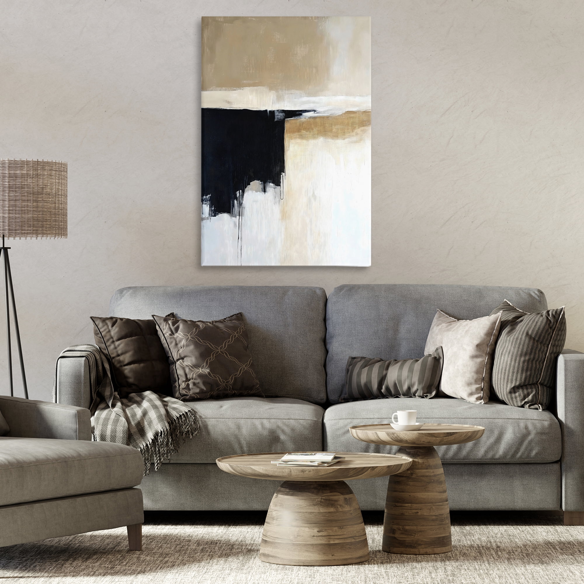 Stupell Industries Desert Shades Muted Neutrals Canvas Wall Art, design by Gina Kelly