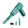 thumbnail image 1 of Aspiradora de mano potente succión accesorios para automóvil inalámbrica portátil recargable Filtro único verde, 1 of 9