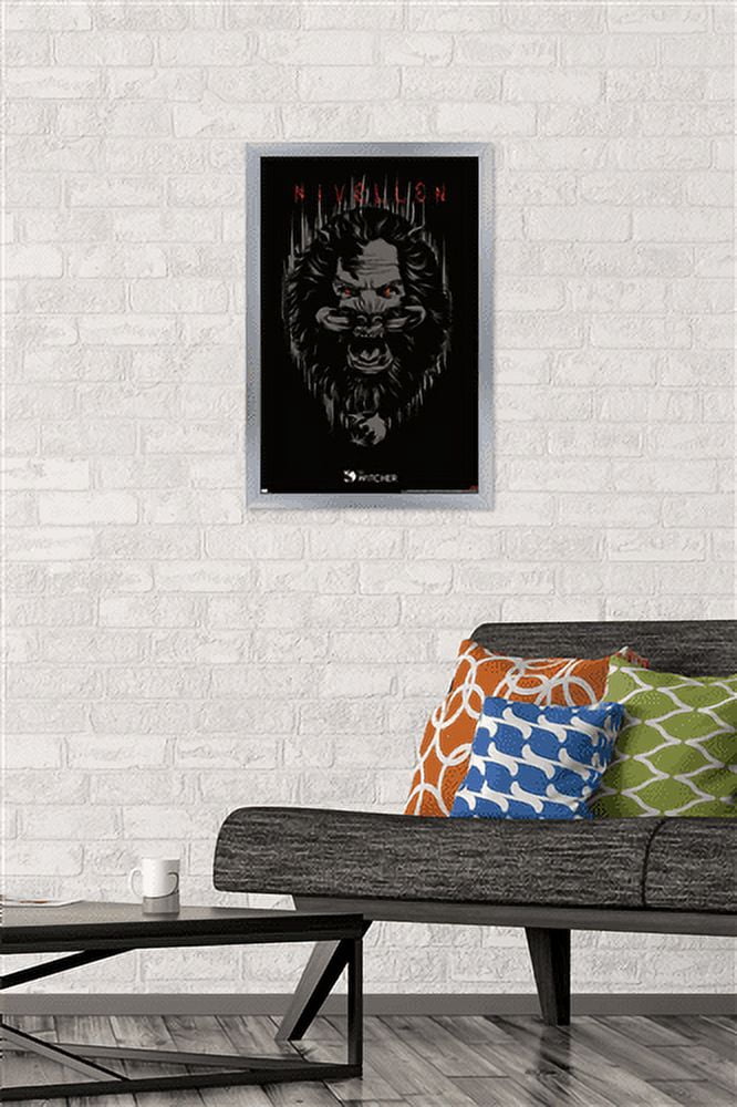 Netflix The Witcher Season 2 - Nivellen Wall Poster, 14.725" x 22.375", Framed