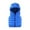 Blue, variant on fatyb Fall Winter Toddler Baby Hooded Vest Lightweight Sleeveless Thick Puffer Jacket for Boys Girls