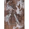 thumbnail image 2 of Wiley, Marta 11x14 Black Ornate Wood Framed with Double Matting Museum Art Print Titled - Sepia, Figure III, 2 of 4
