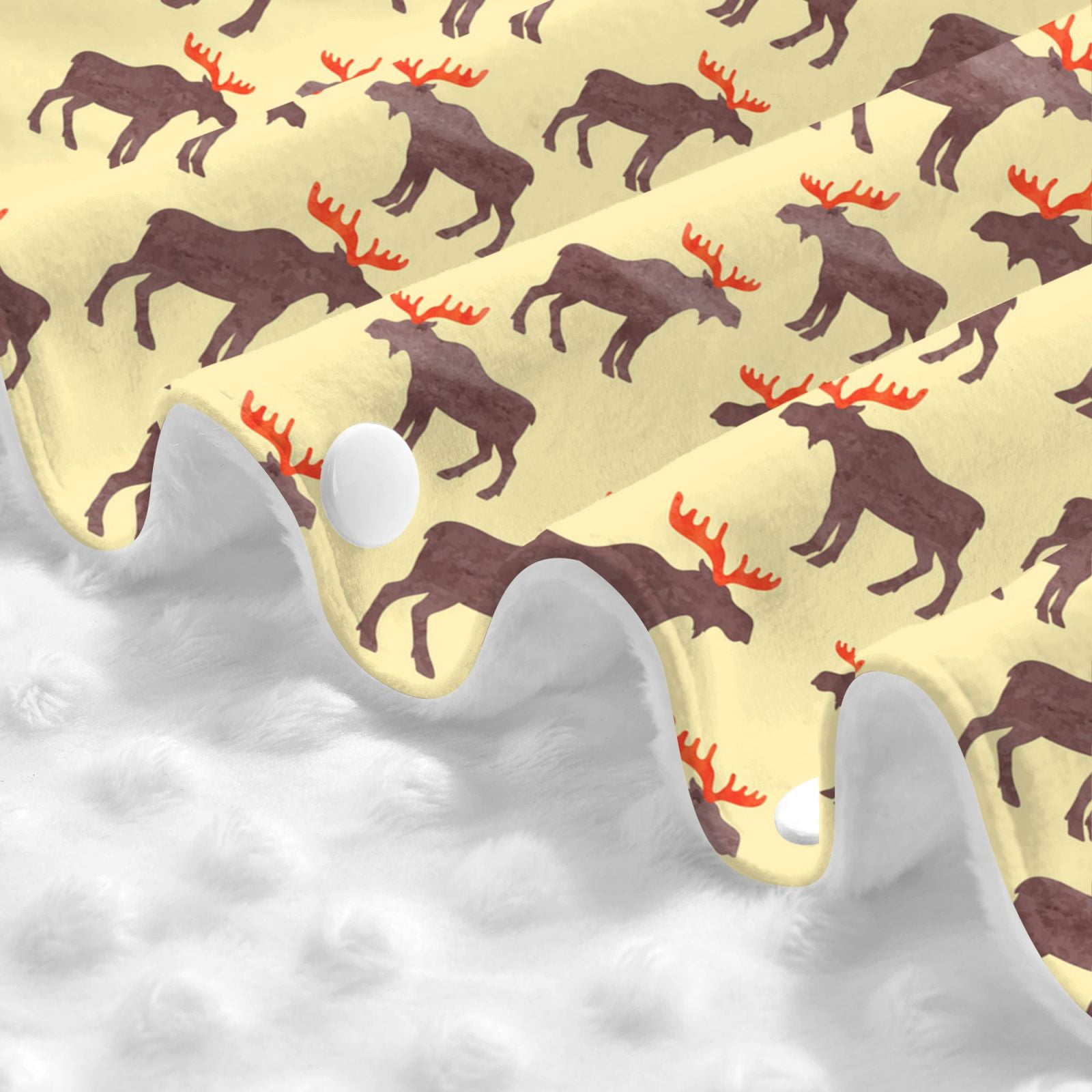 Car Seat Cover Baby - vintage moose elk yellow cool Breathable Infant Car Seat Cover for Baby Carseat, Lightweight Comfort Baby Essentials Must Haves Newborn Stuff for Girl Boy