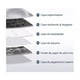 thumbnail image 4 of Azulejo De Imitación Papel Tapiz 3d Cocina Lavable 30*60cm Blanco Jazz, 4 of 5